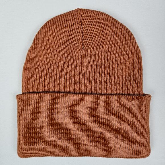 Carhartt A18 Beanie Watch Hat Acrylic Rust Orange Outdoor Knit Work Cap Adult - Picture 2 of 5